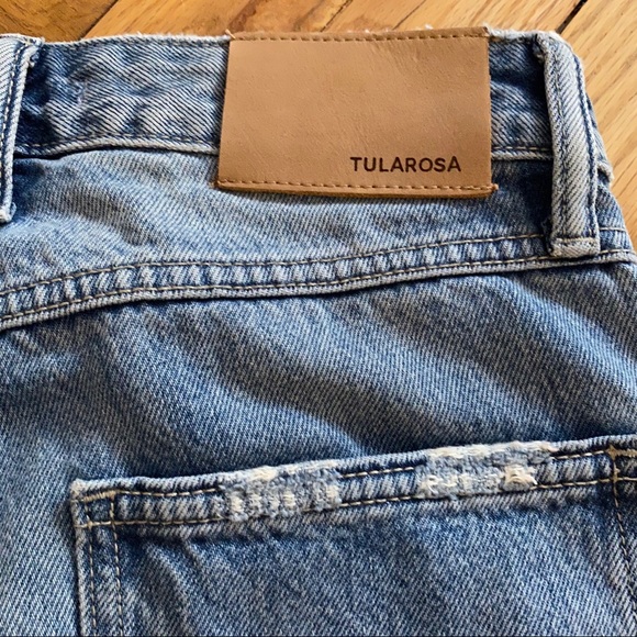 Tularosa Hailey Straight Leg Floral Print Jeans in Tala - Picture 15 of 15